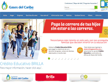 Tablet Screenshot of gascaribe.com